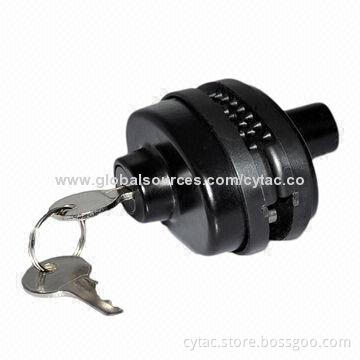 Gun Trigger Lock with Zinc-alloy Body and Rubber